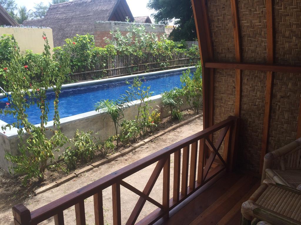 Damai Bungalows Гили Еър Екстериор снимка