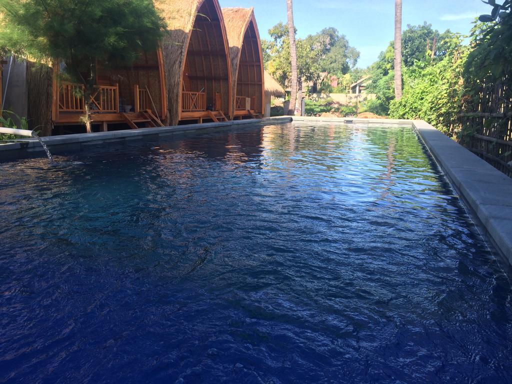 Damai Bungalows Гили Еър Екстериор снимка