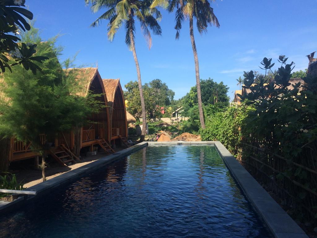 Damai Bungalows Гили Еър Екстериор снимка