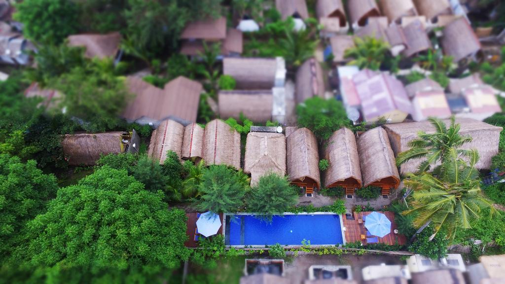 Damai Bungalows Гили Еър Екстериор снимка