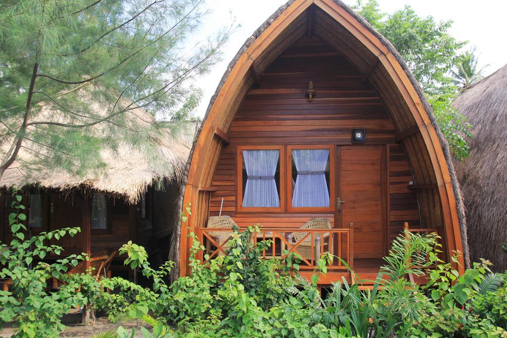 Damai Bungalows Гили Еър Екстериор снимка