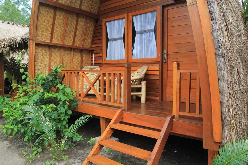 Damai Bungalows Гили Еър Екстериор снимка