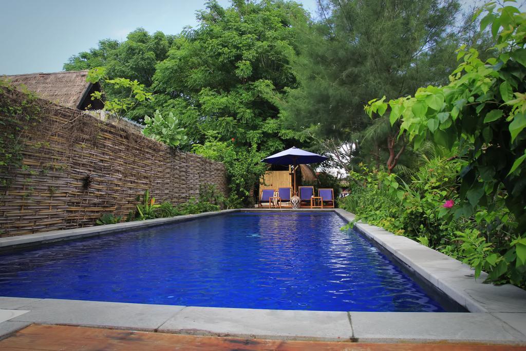 Damai Bungalows Гили Еър Екстериор снимка
