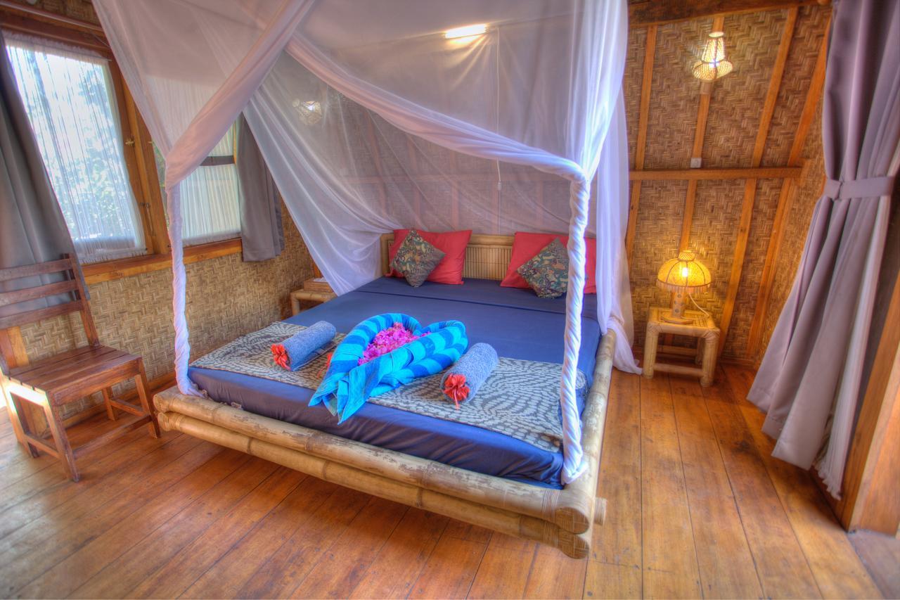 Damai Bungalows Гили Еър Екстериор снимка