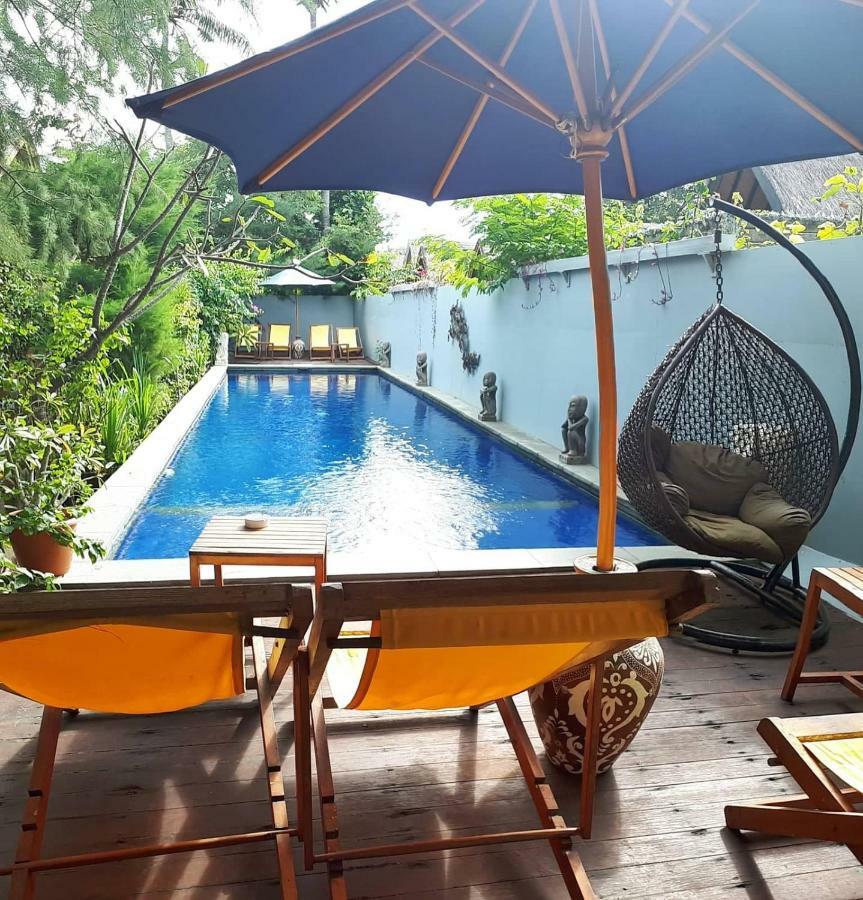 Damai Bungalows Гили Еър Екстериор снимка