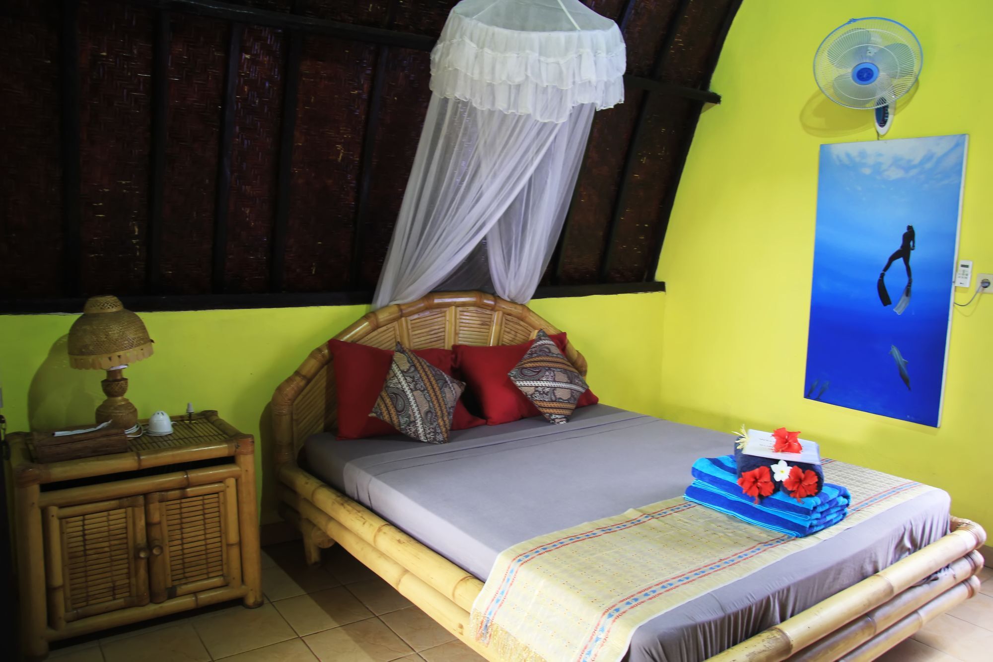 Damai Bungalows Гили Еър Екстериор снимка