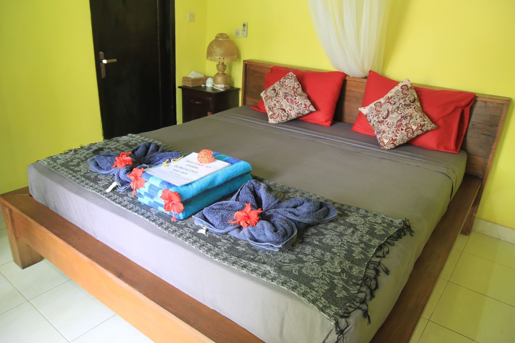 Damai Bungalows Гили Еър Екстериор снимка