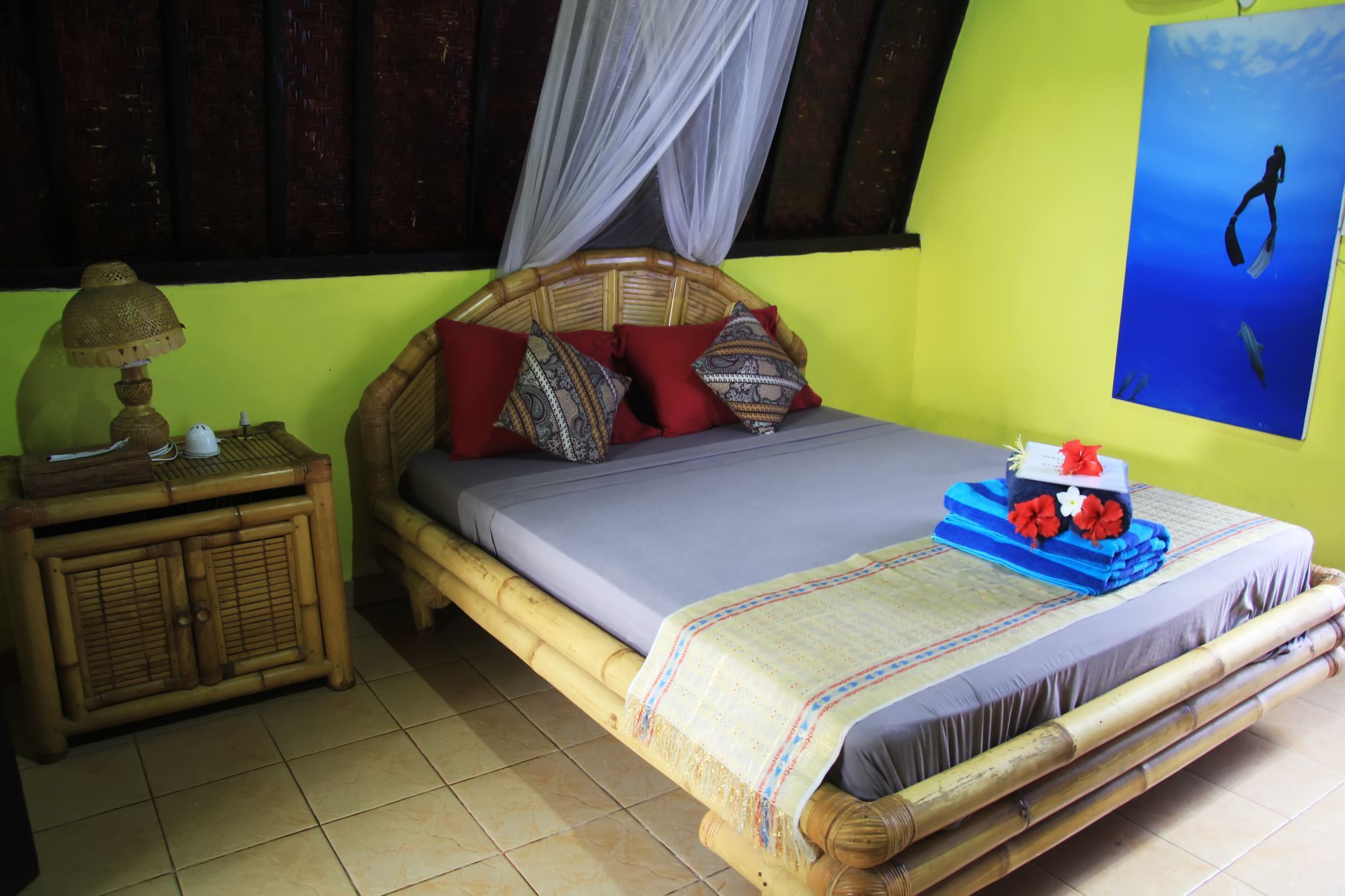 Damai Bungalows Гили Еър Екстериор снимка