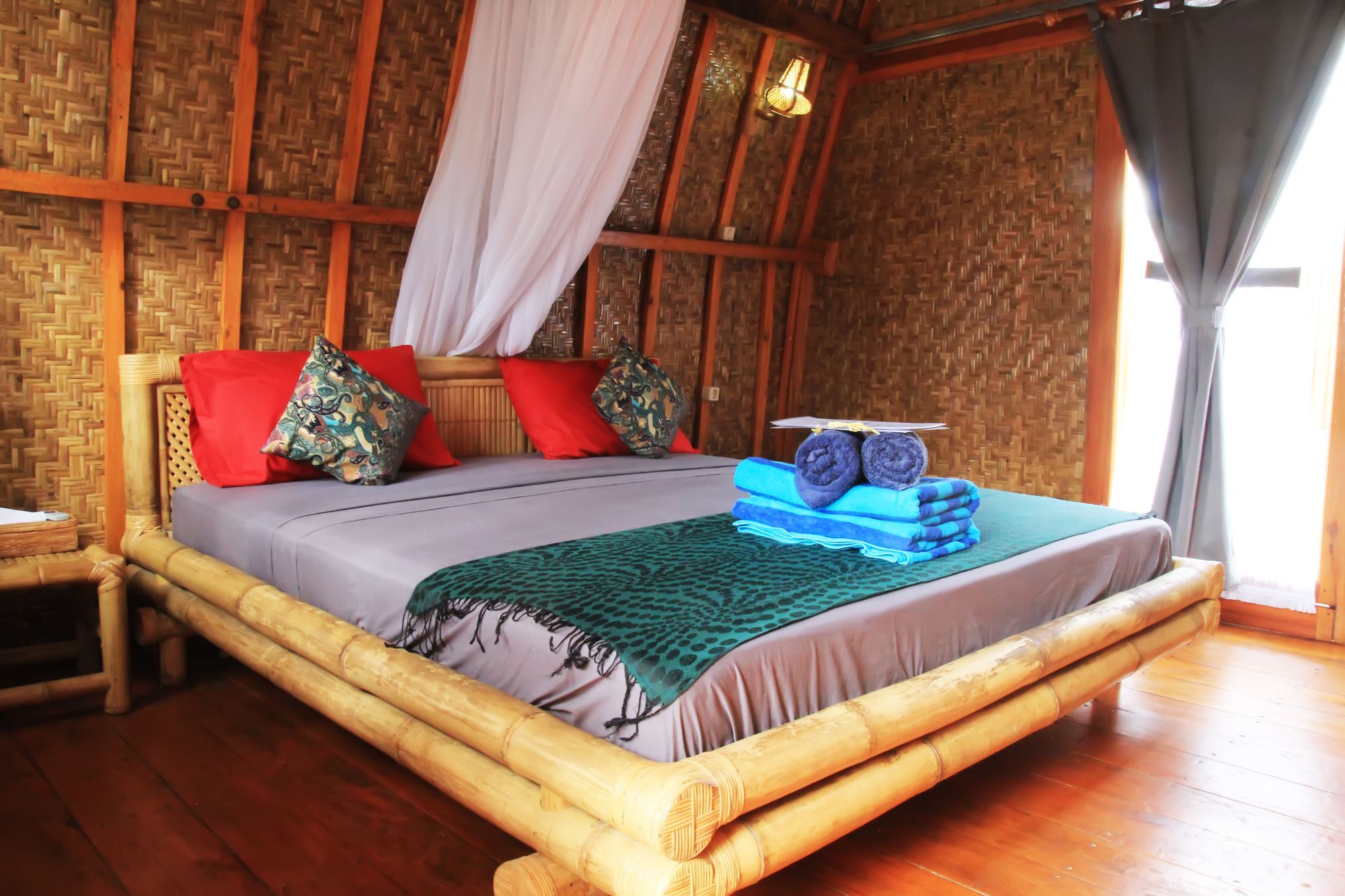 Damai Bungalows Гили Еър Екстериор снимка
