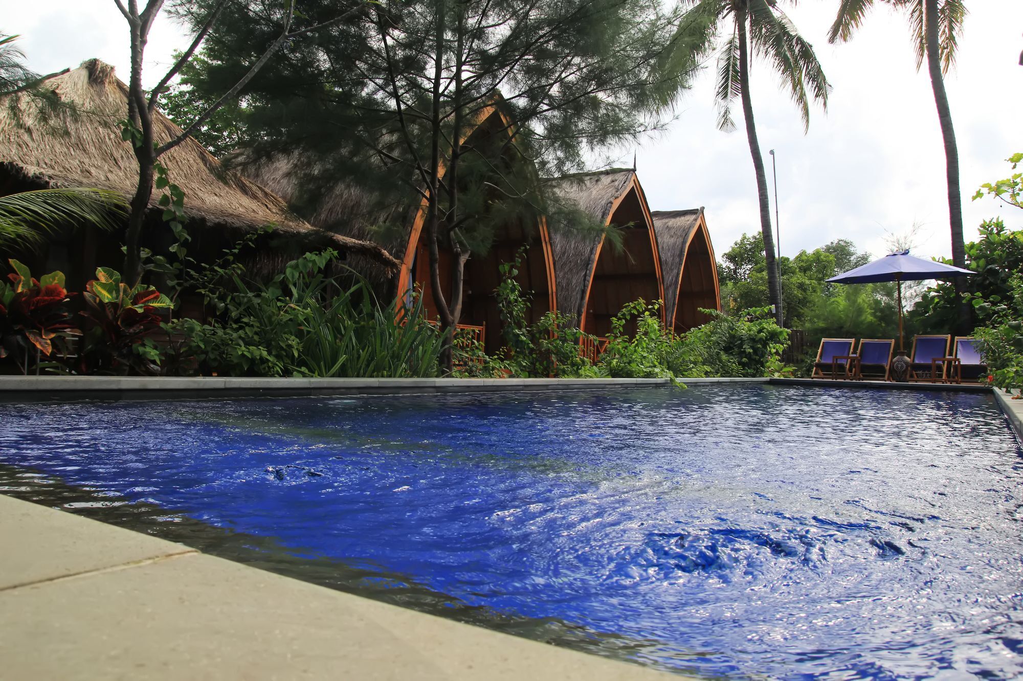 Damai Bungalows Гили Еър Екстериор снимка