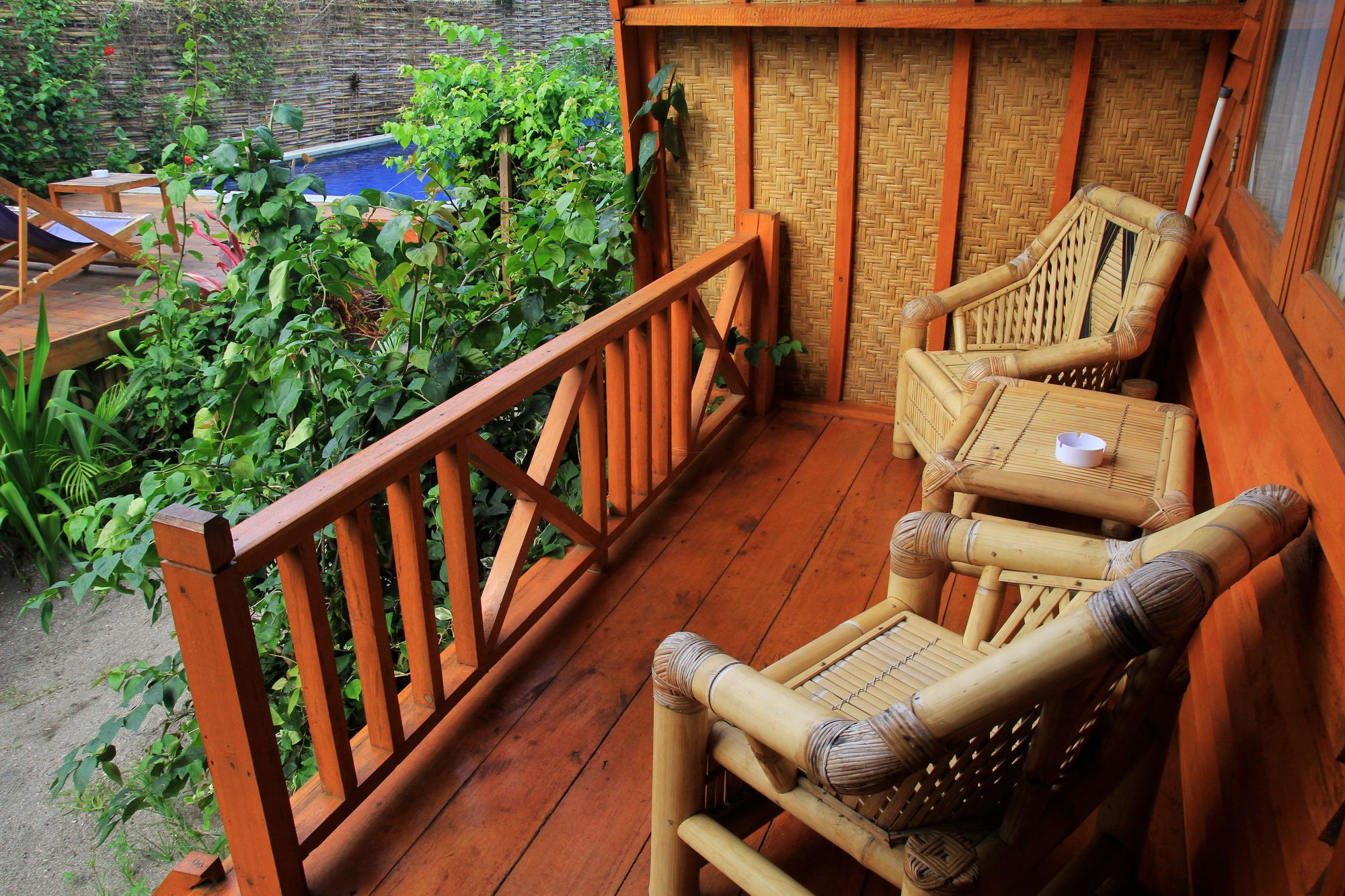 Damai Bungalows Гили Еър Екстериор снимка