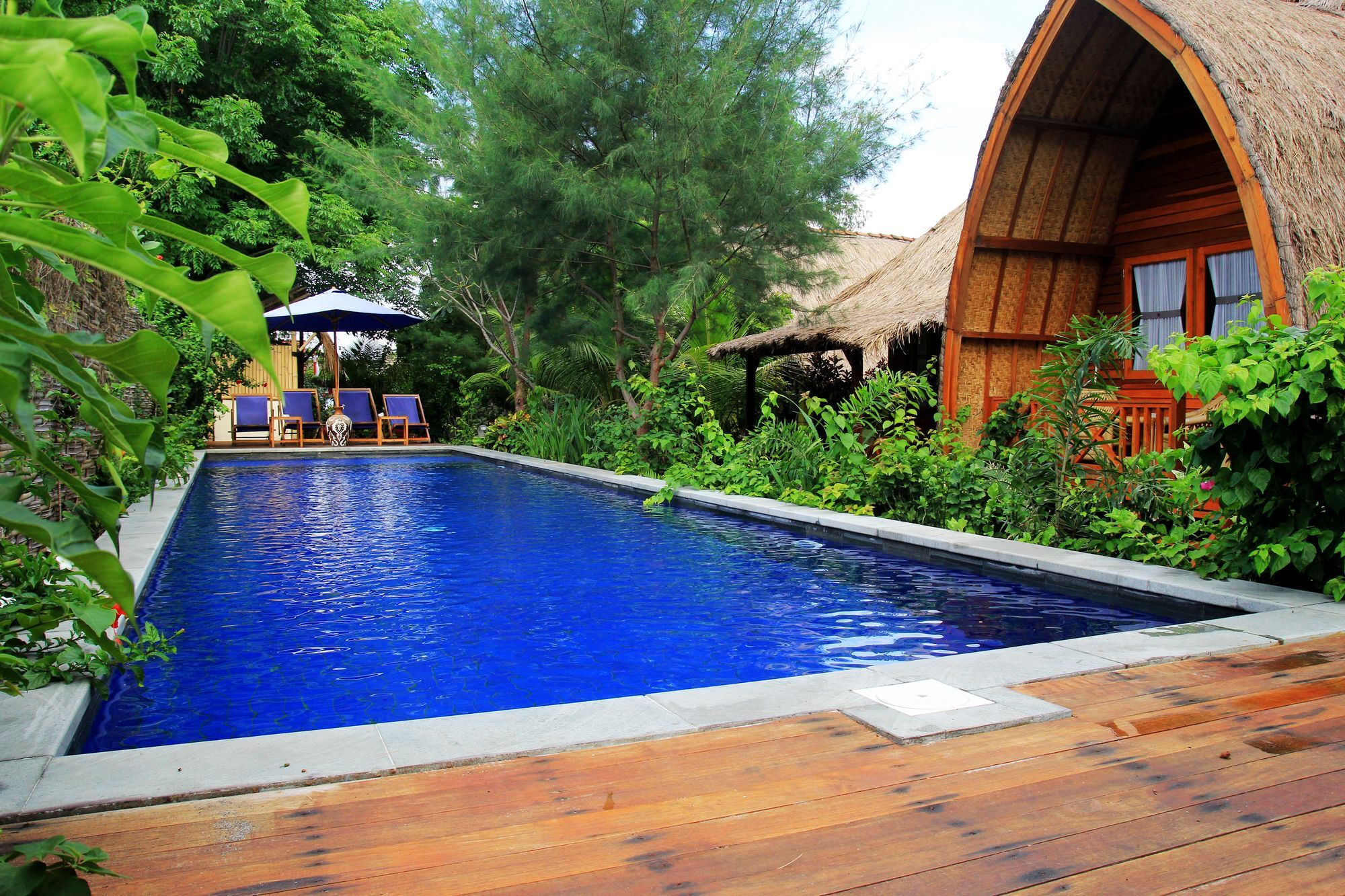 Damai Bungalows Гили Еър Екстериор снимка
