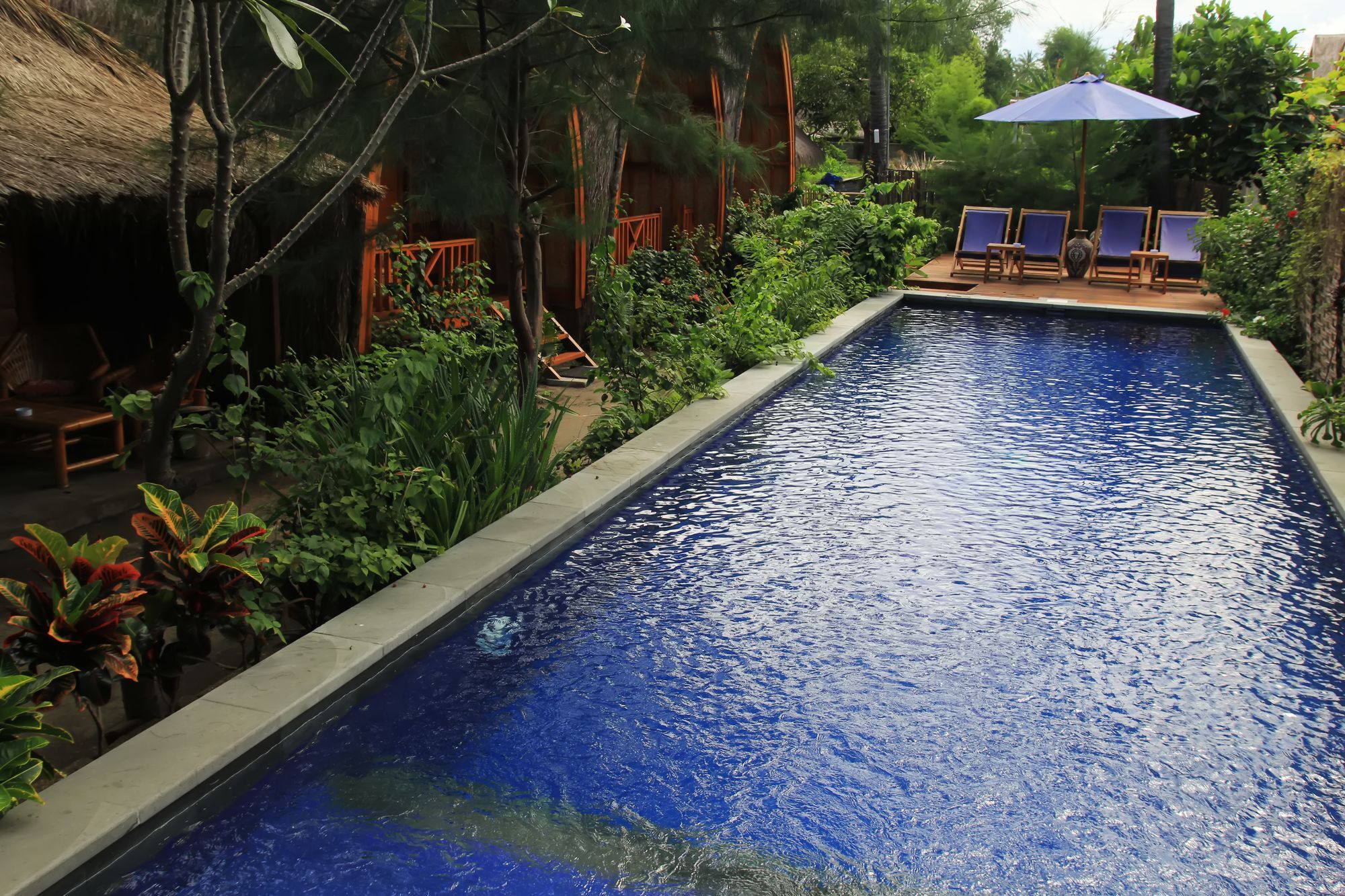 Damai Bungalows Гили Еър Екстериор снимка